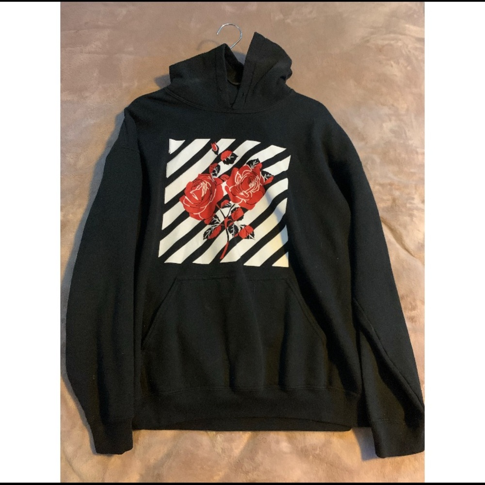 A black sweater